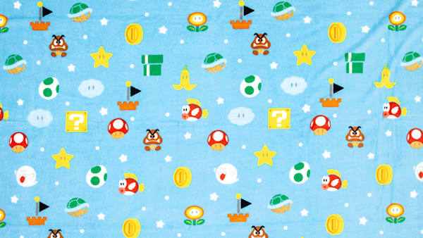 Mario Game Night Blanket Nintendo Official Site